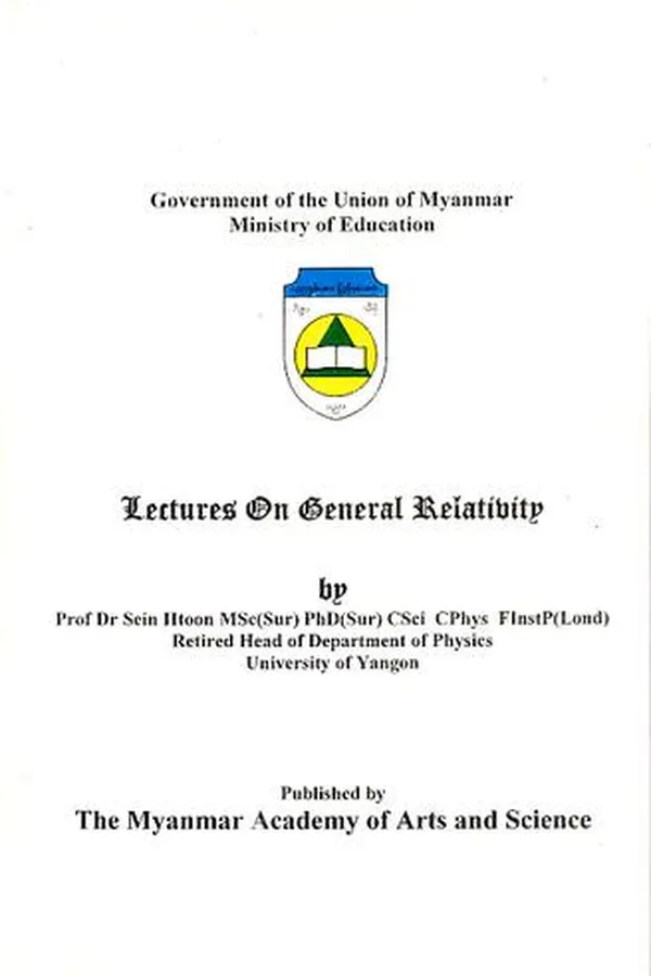 Capa de Lectures on general relativity