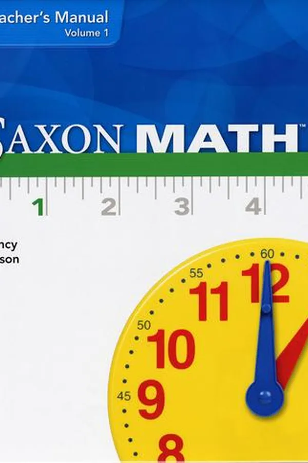 Capa de Saxon Math 1 (Saxon Math Grade 1)