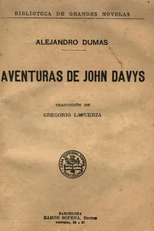 Capa de Vie et aventures de John Davys