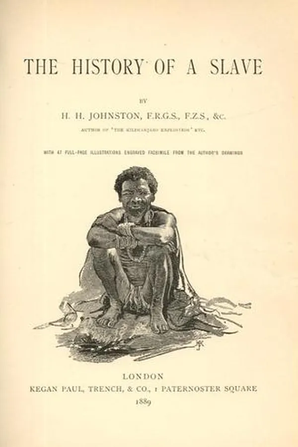 Capa de The history of a slave