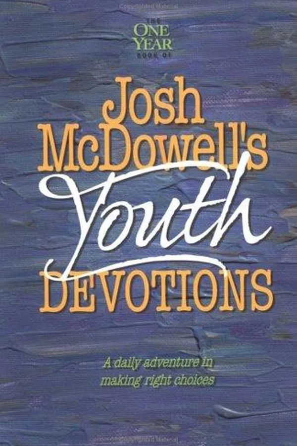 Capa de Josh McDowell's one year book of youth devotions