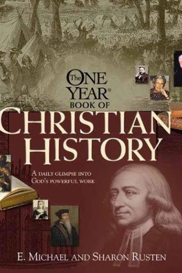 Capa de The one year book of Christian history