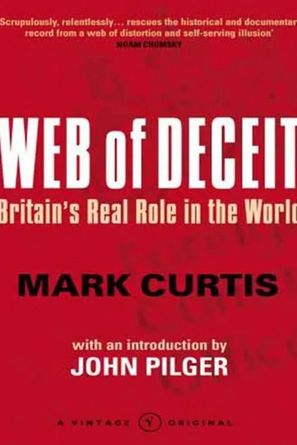 Capa de WEB OF DECEIT: BRITAIN'S REAL ROLE IN THE WORLD