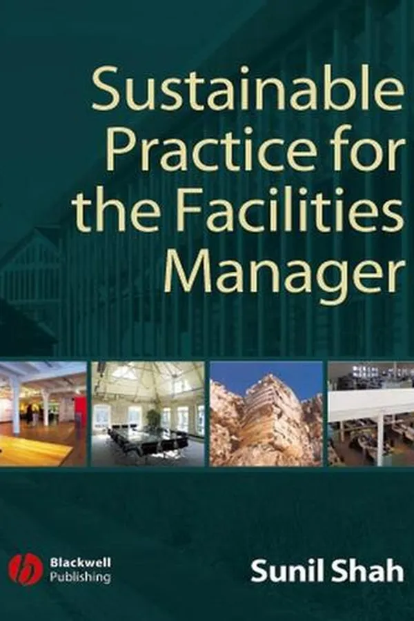 Capa de Sustainable practice for the facilities manager