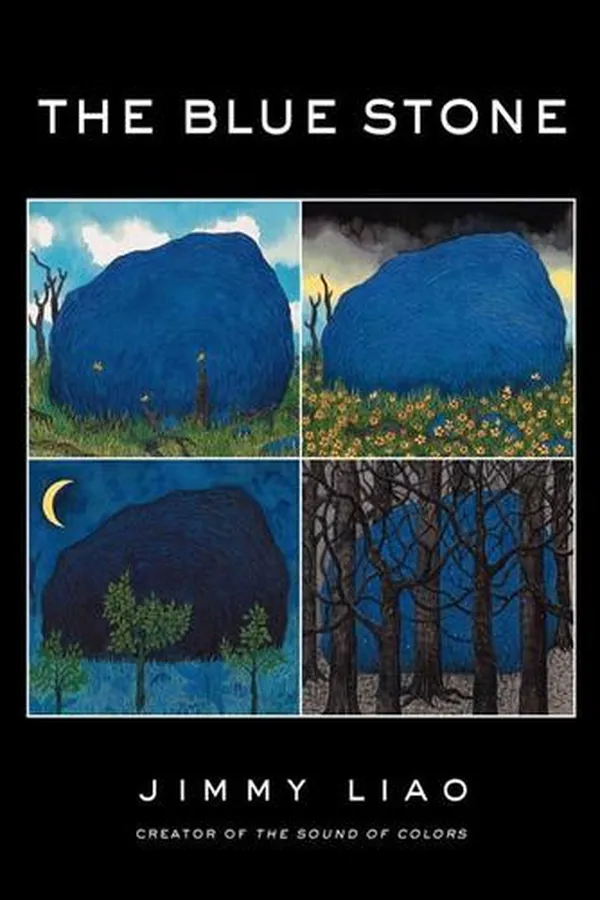 Capa de The blue stone