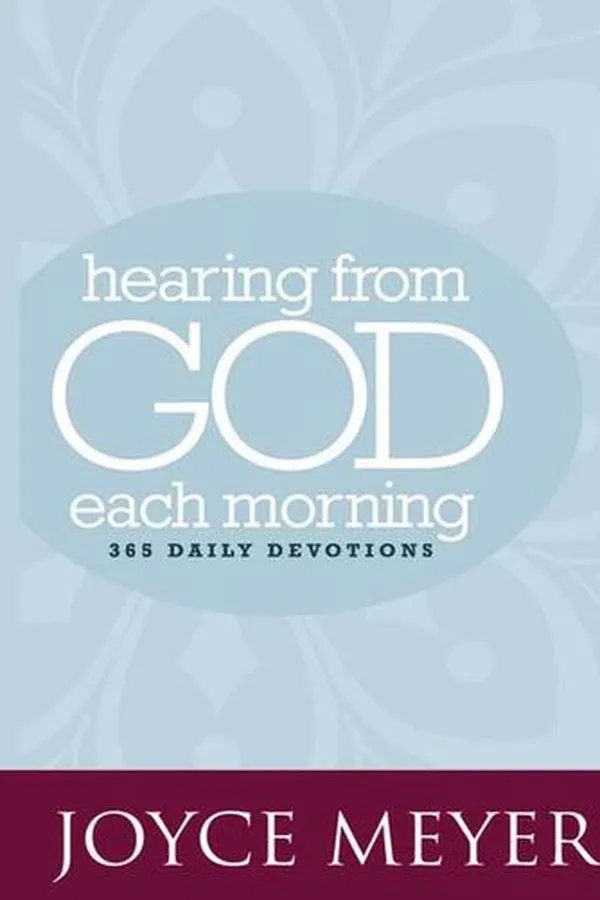Capa de Hearing from God each morning