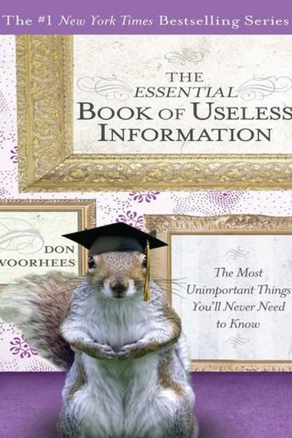 Capa de The essential book of useless information
