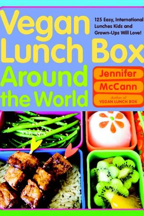 Capa de Vegan lunch box around the world
