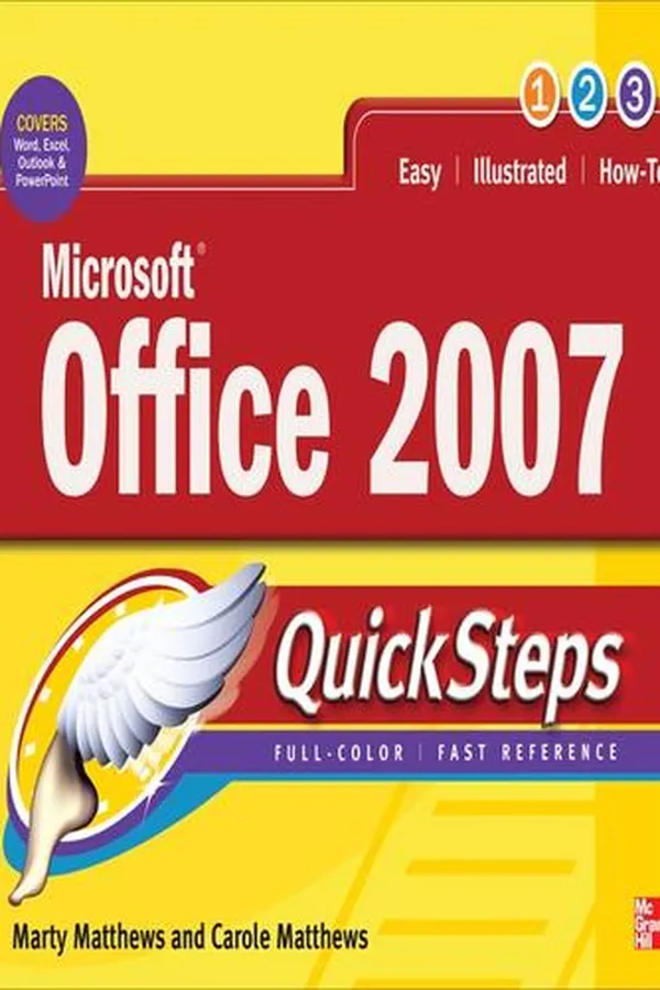 Cover of Microsoft Office 2007 quicksteps