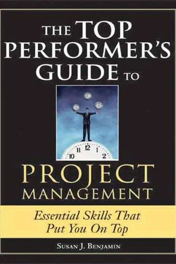 Cover of The top performer's guide to project management