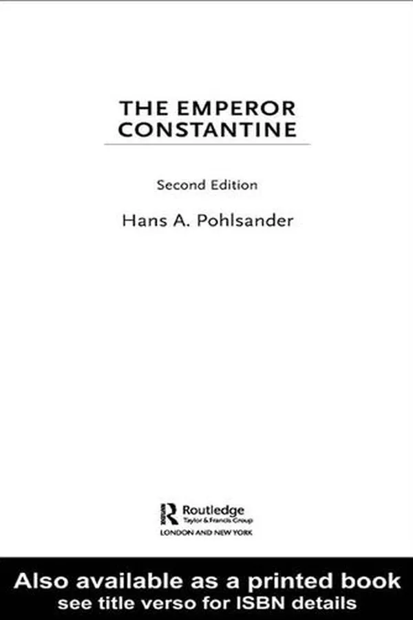 Capa de Emperor Constantine (Lancaster Pamphlets in Ancient History)