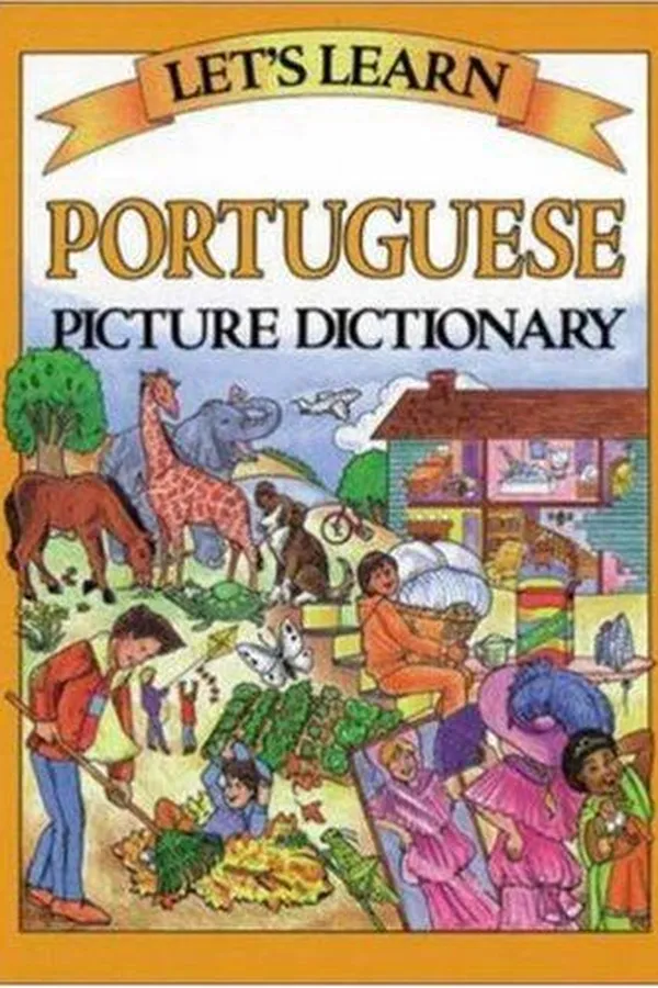 Capa de Let's learn Portuguese picture dictionary