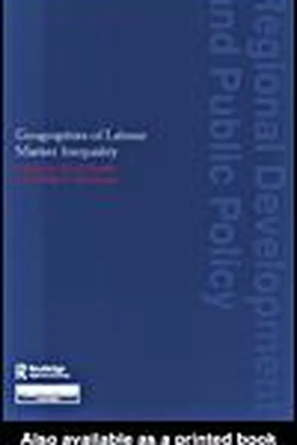 Capa de Geographies of Labour Market Inequality
