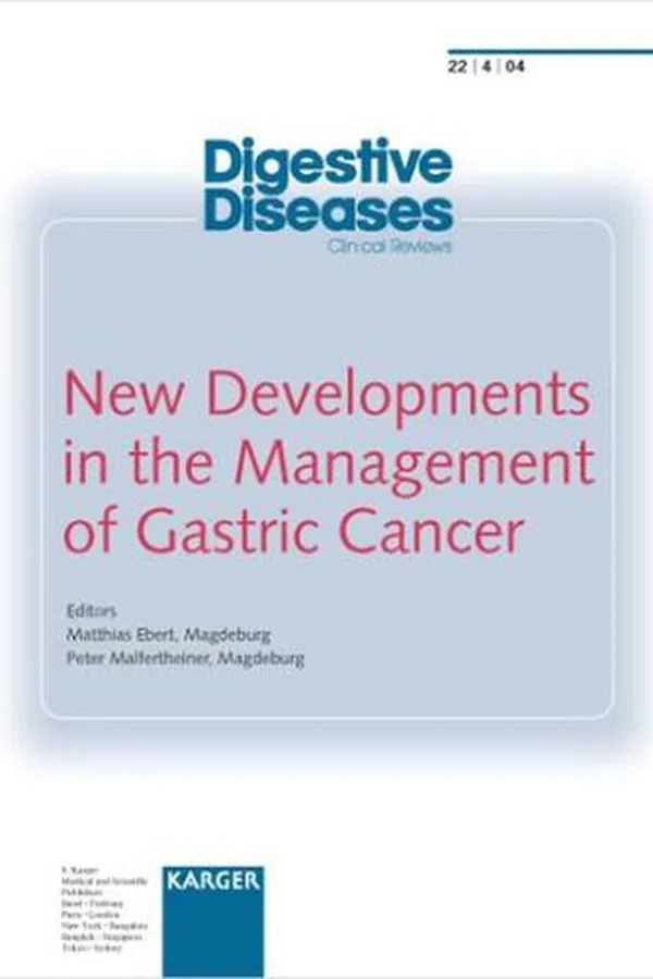 Capa de New Developments in the Management of Gastric Cancer