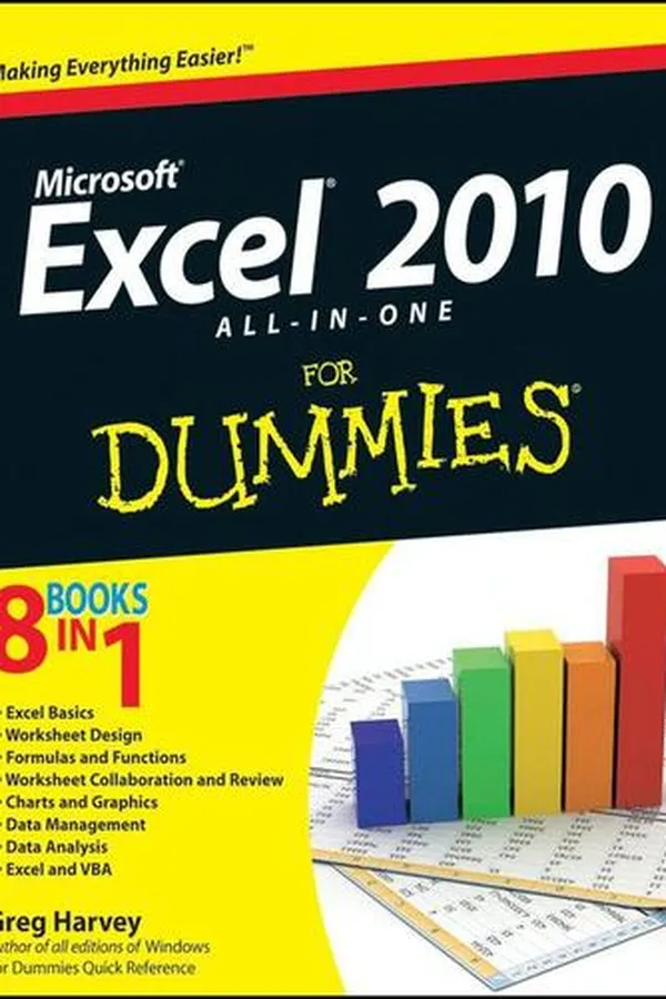 Cover of Excel® 2010 All-in-One For Dummies®