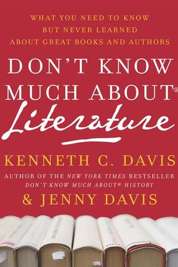 Capa de Don't Know Much About Literature