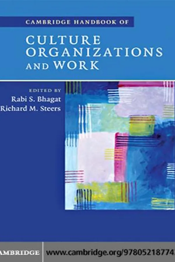 Capa de Cambridge Handbook of Culture, Organizations, and Work