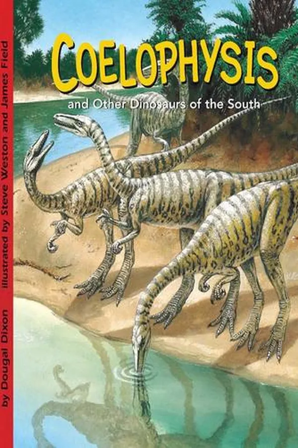 Capa de Coelophysis and Other Dinosaurs of the South