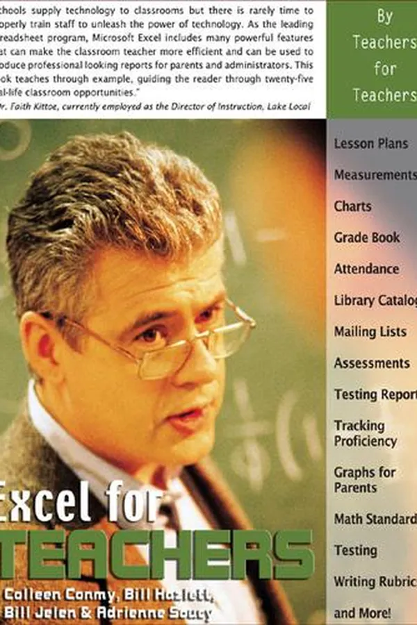 Cover of Excel for Teachers