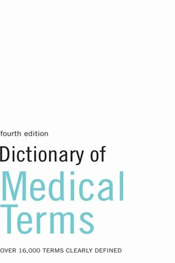 Capa de Dictionary of Medical Terms