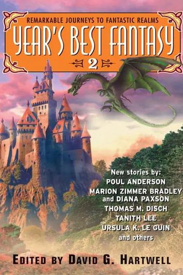 Capa de Year's Best Fantasy 2