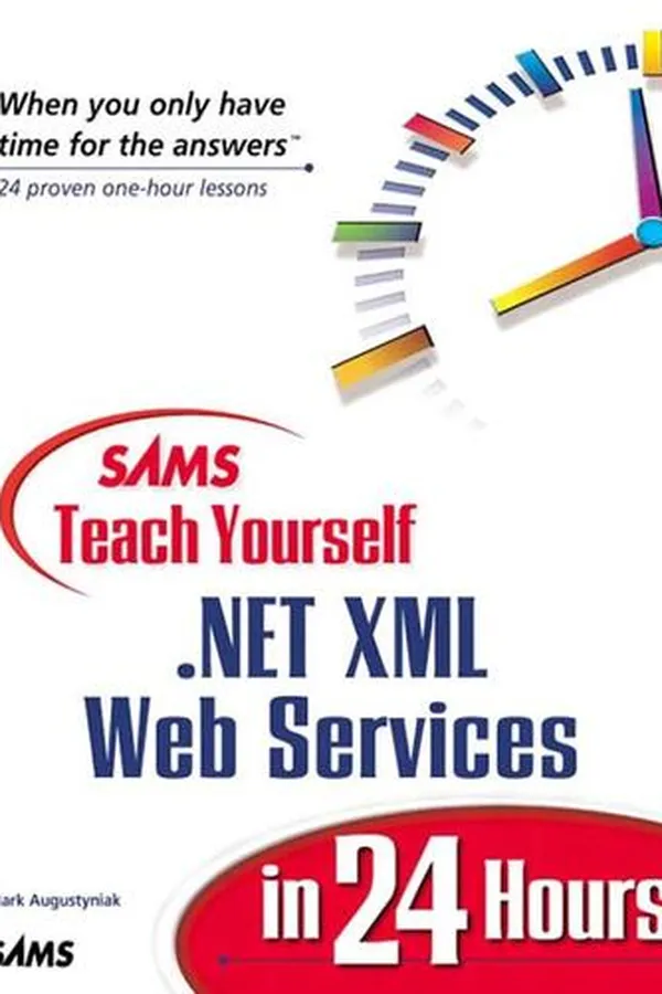 Capa de Sams Teach Yourself .NET XML Web Services in 24 Hours