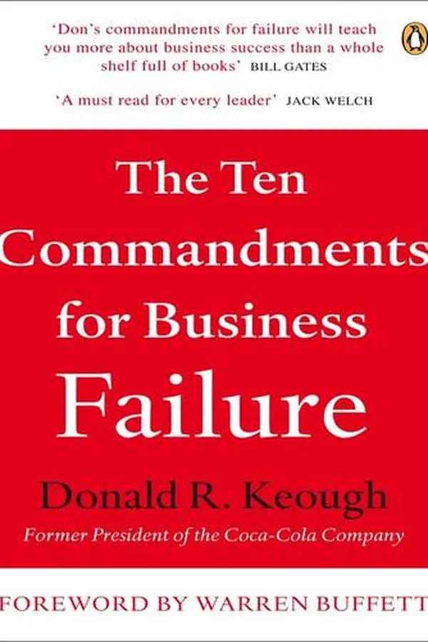 Capa de The Ten Commandments for Business Failure