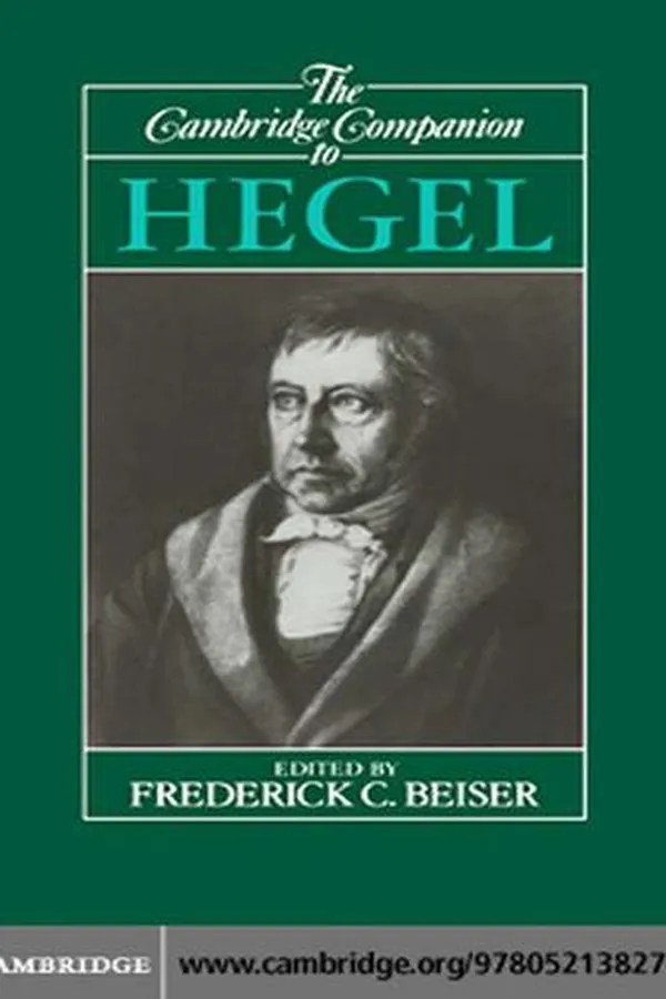Capa de The Cambridge Companion to Hegel