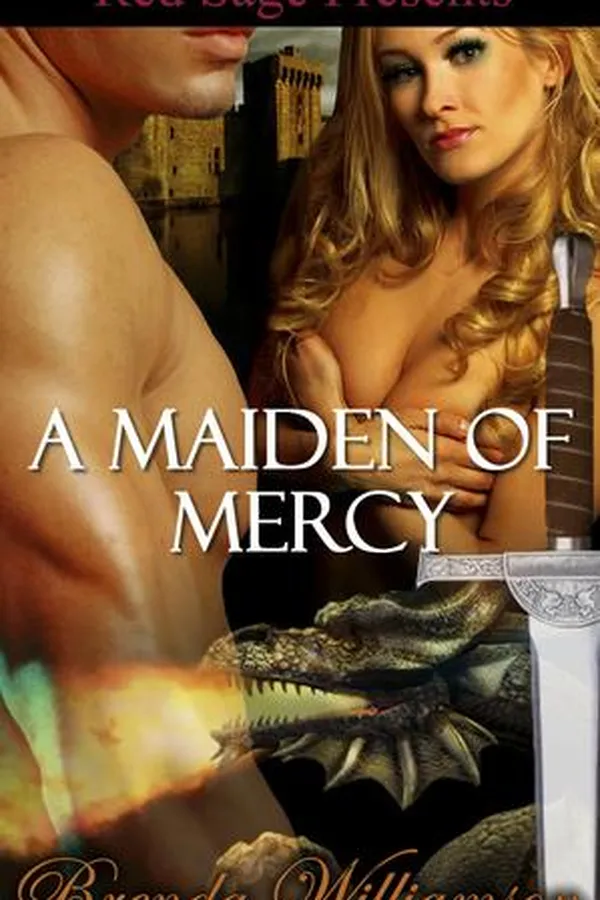 Capa de A Maiden Of Mercy • Dragon Fighter Romance Book 2