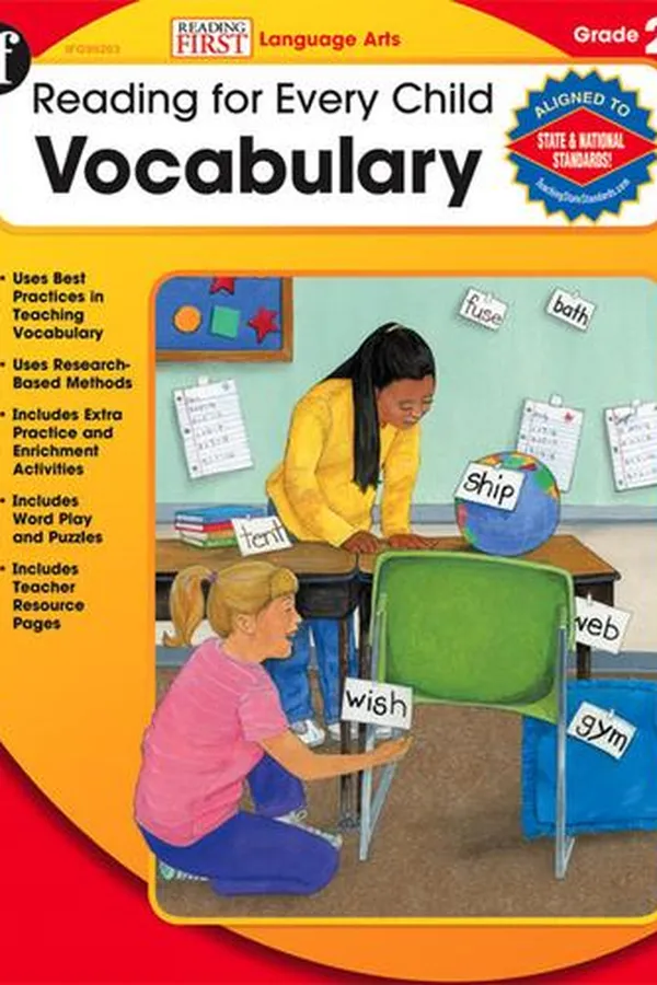 Capa de Vocabulary, Grade 2