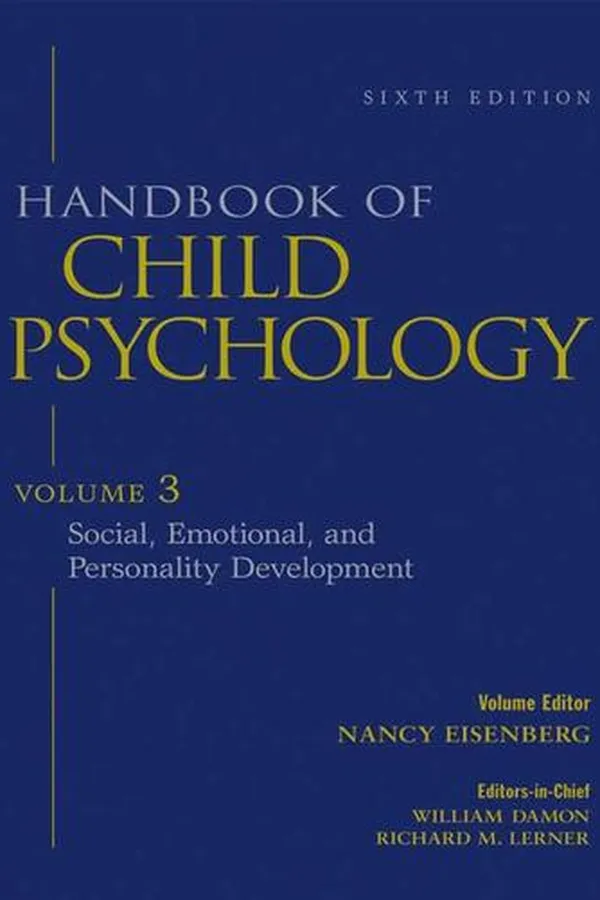 Capa de Handbook of Child Psychology, Social, Emotional, and Personality Development, Volume 3