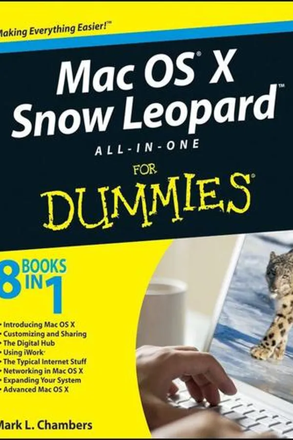 Capa de Mac OS X Snow Leopard All-in-One For Dummies