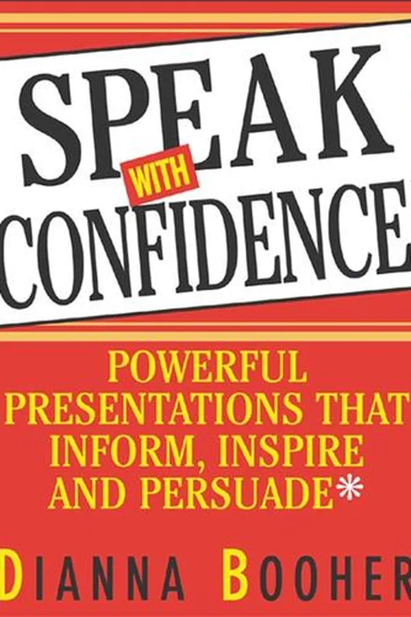Capa de Speak with Confidence!