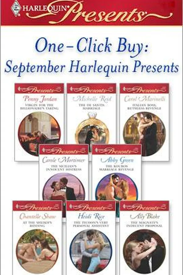 Capa de One-Click Buy: September Harlequin Presents