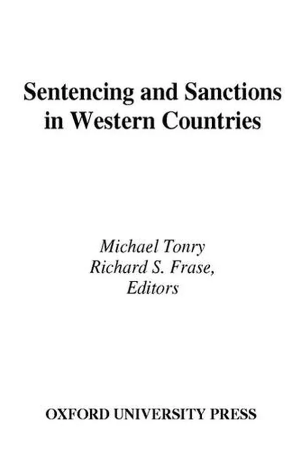 Capa de Sentencing and Sanctions in Western Countries