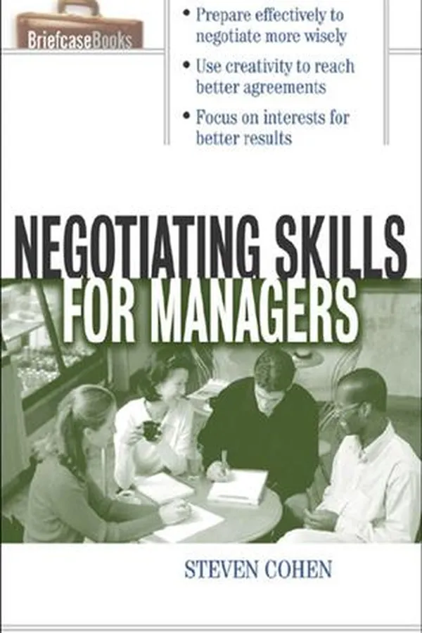 Capa de Negotiating Skills for Managers