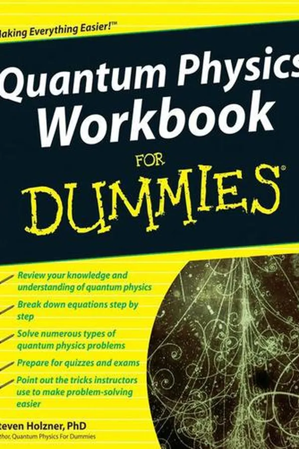 Capa de Quantum Physics Workbook For Dummies