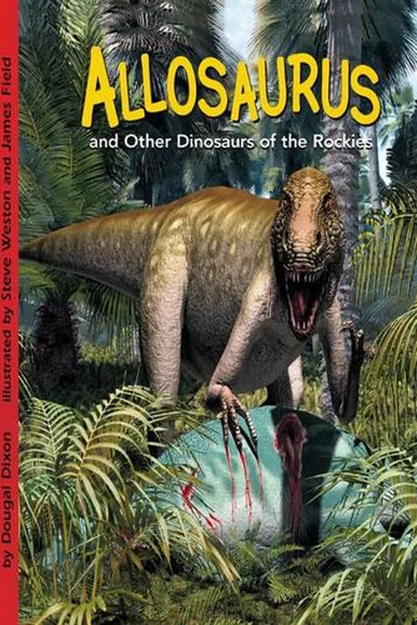 Capa de Allosaurus and Other Dinosaurs of the Rockies