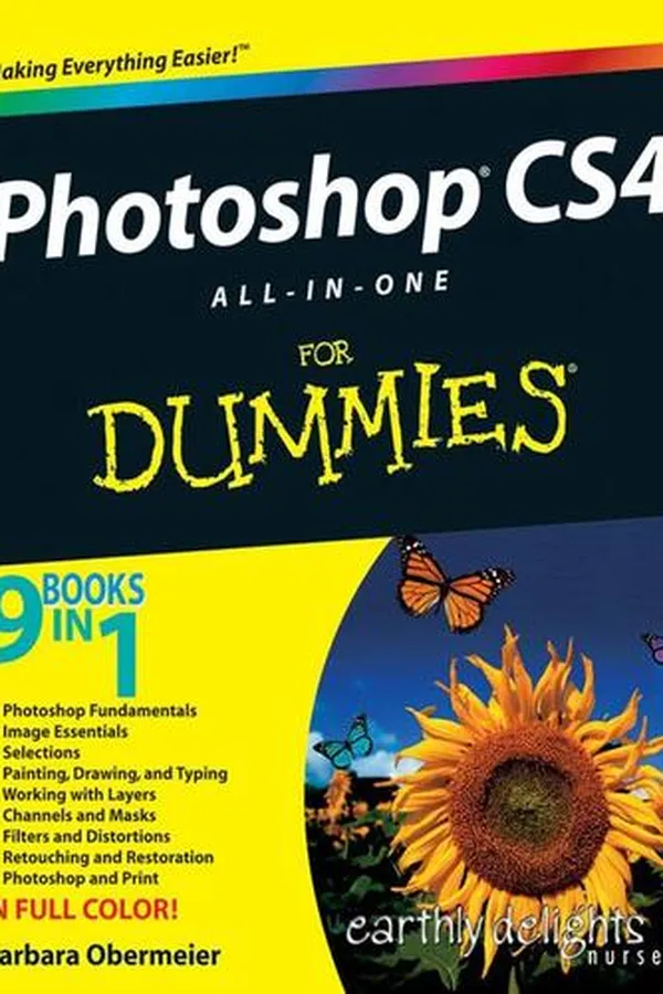 Capa de Photoshop CS4 All-in-One For Dummies®