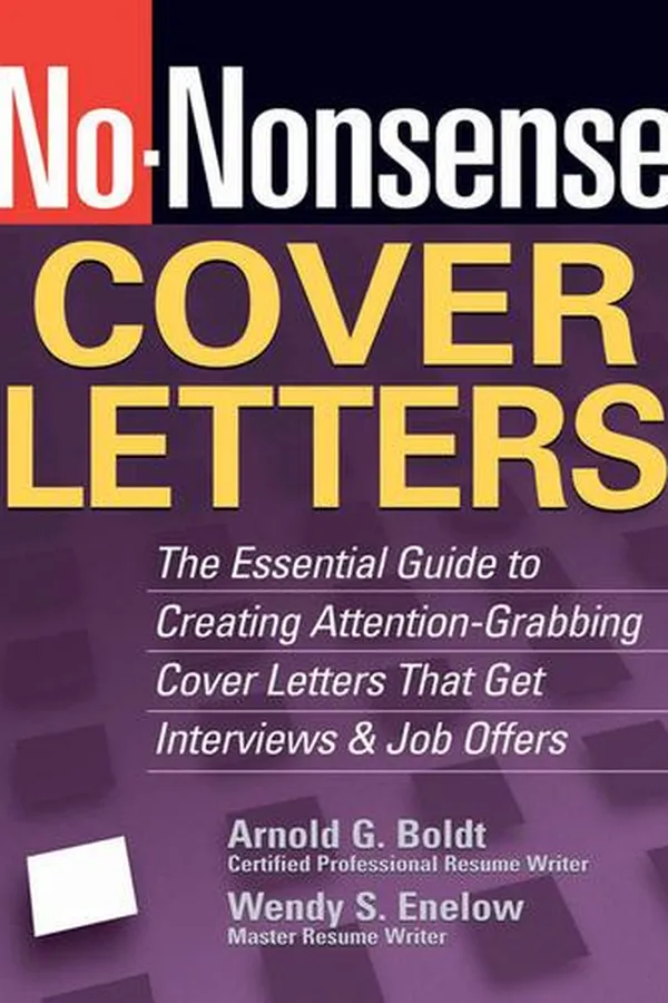 Cover of No-Nonsense Cover Letters