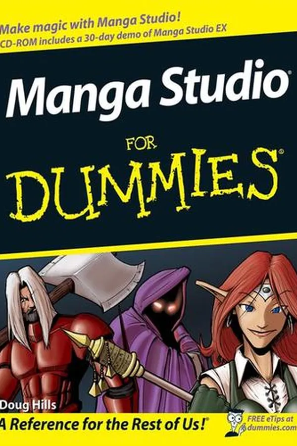 Cover of Manga Studio For Dummies