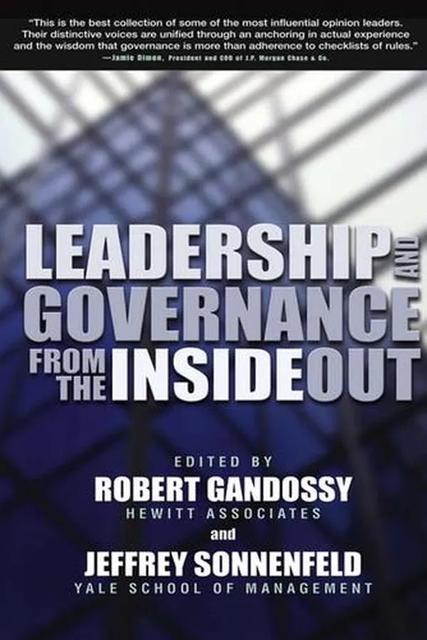Capa de Leadership and Governance from the Inside Out