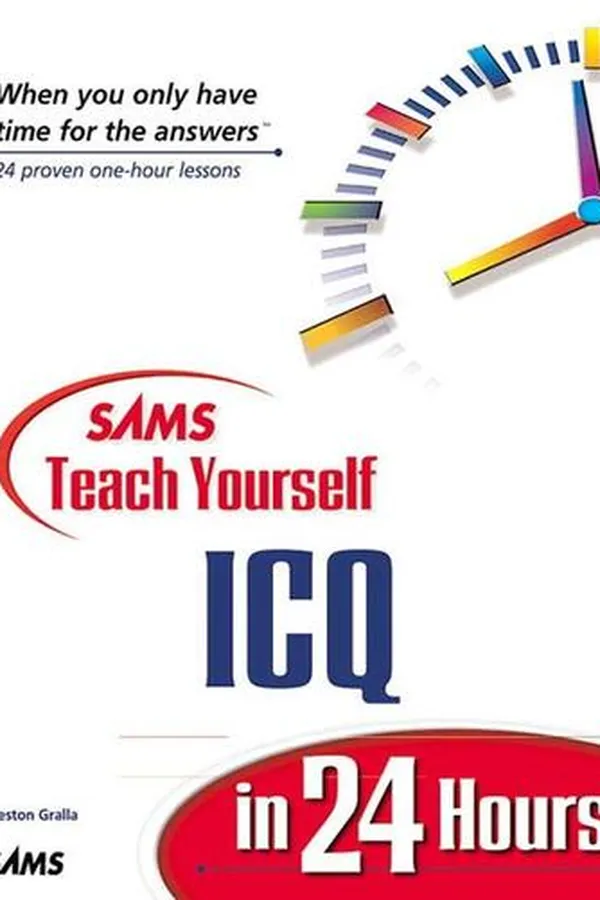 Capa de Sams Teach Yourself ICQ in 24 Hours