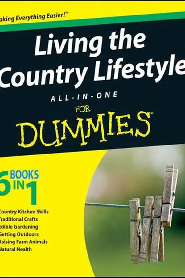 Capa de Living the Country Lifestyle All-In-One For Dummies
