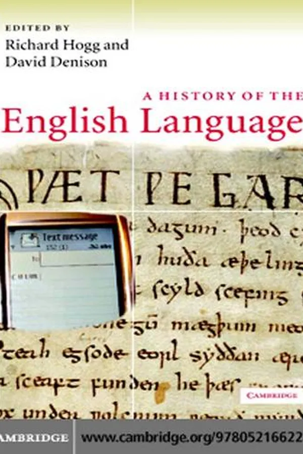 Capa de A History of the English Language