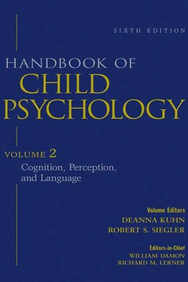 Capa de Handbook of Child Psychology, Cognition, Perception, and Language, Volume 2