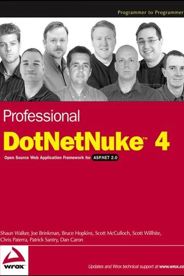 Capa de Professional DotNetNuke 4