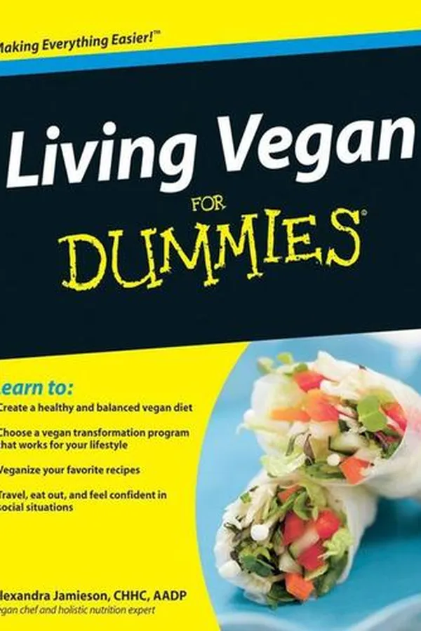 Capa de Living Vegan For Dummies