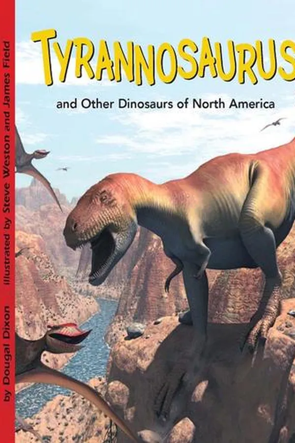 Capa de Tyrannosaurus and Other Dinosaurs of North America