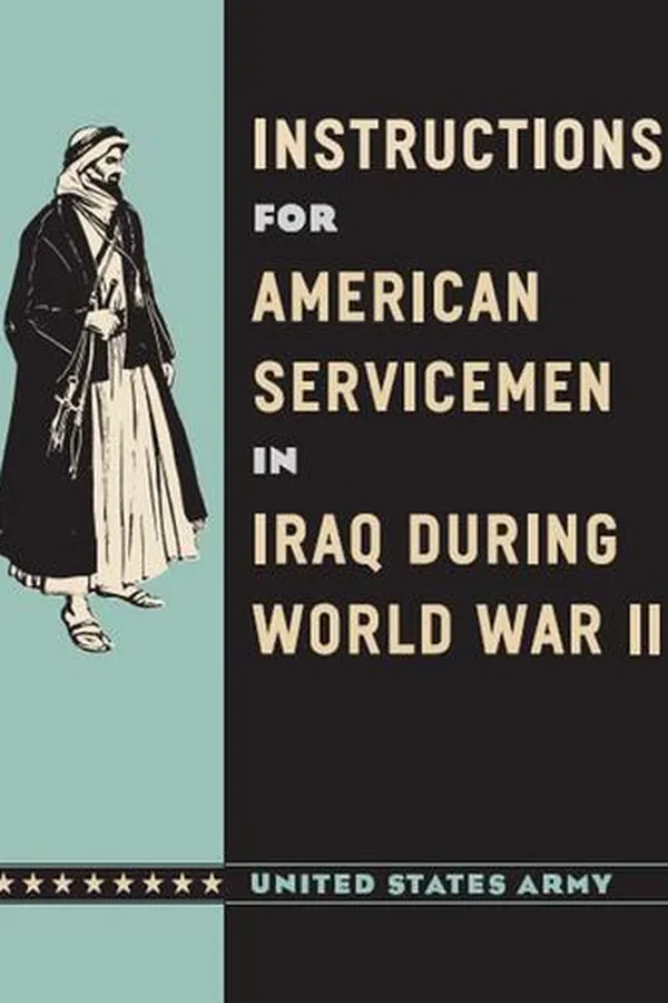 Capa de Instructions for American Servicemen in Iraq during World War II